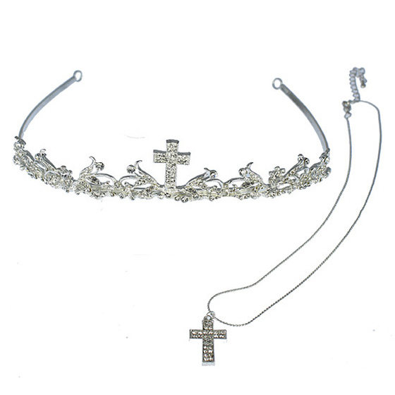 Linzi Jay Communion Tiara LM074